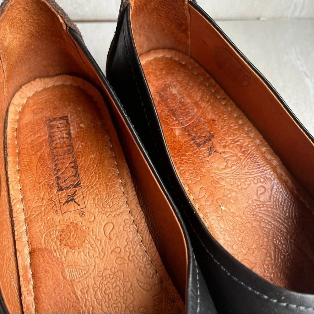 PIKOLINOS leather slip